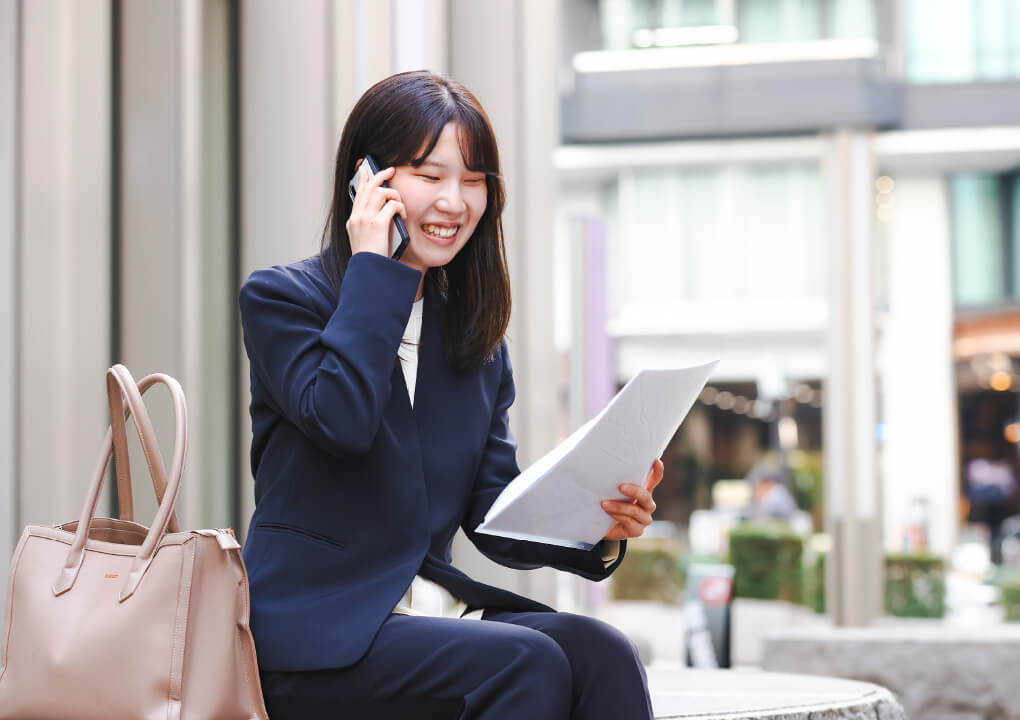 先輩社員のとある一日02