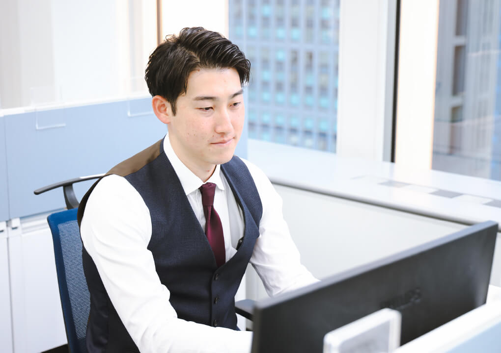 先輩社員のとある一日02